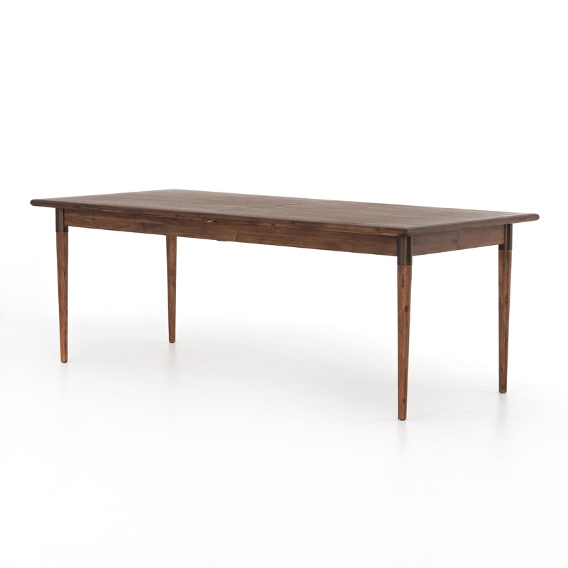 Harper Extension Dining Table 84/104″ – Toasted Walnut
