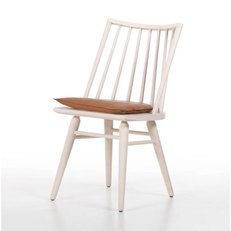 Lewis Windsor Chair W Cs Whiskey-Off White