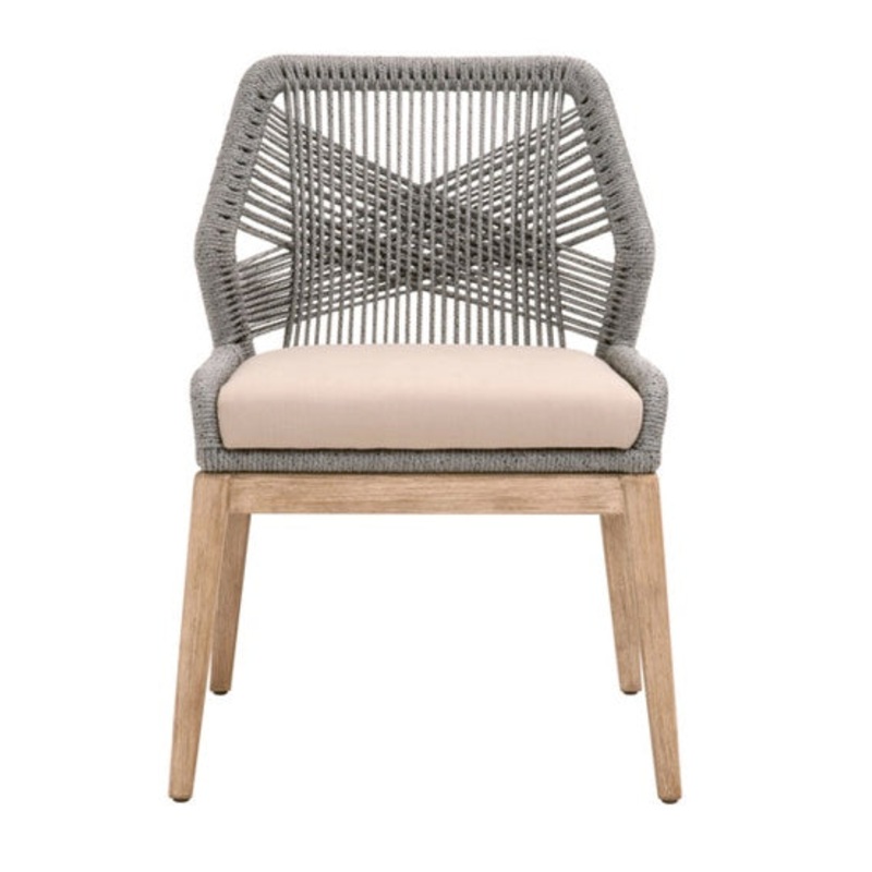 Loom Dining Chair – Platinum Rope