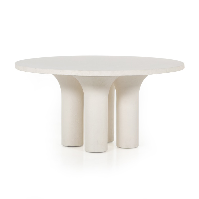 Parra Dining Table-Plaster Molded Concrete