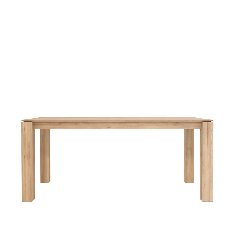 Slice dining table, 71″ – Oak