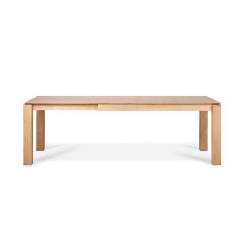 Slice extendable dining table, 71/110″ – Oak