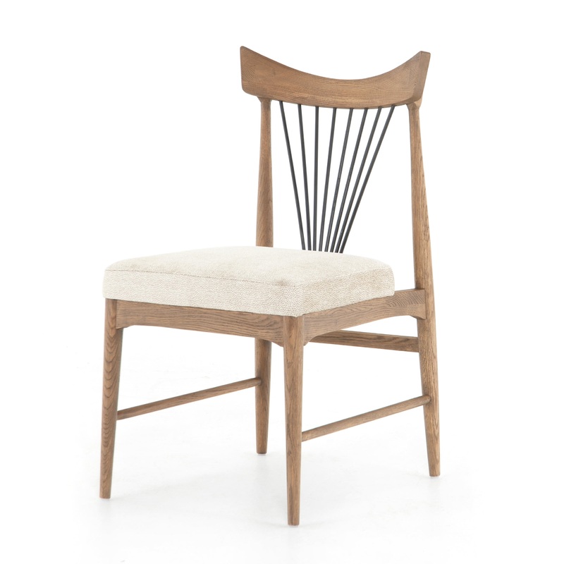 Solene Dining Chair-Darren Ecru