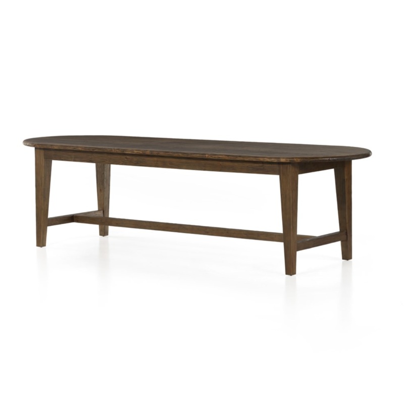 Alfie Dining Table 110″ – Waxed pine