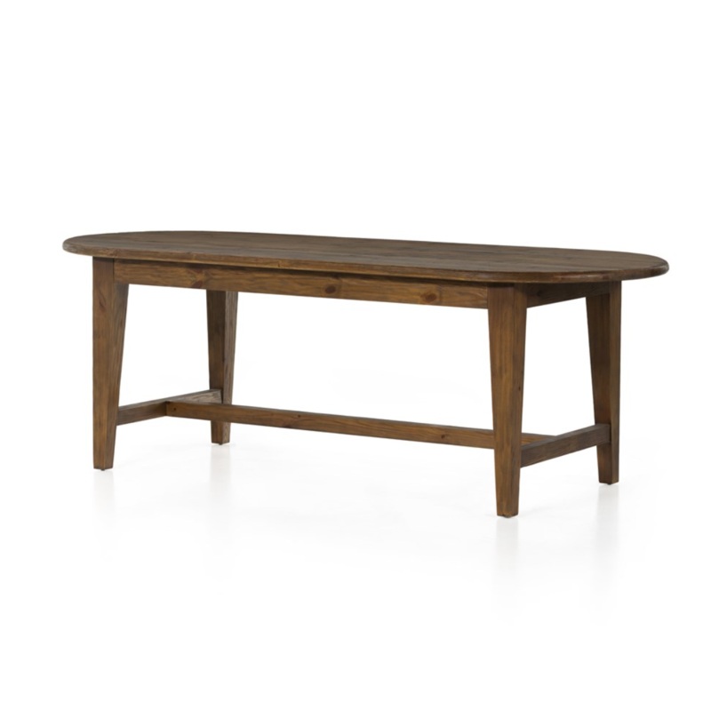 Alfie Dining Table 87″ – Waxed pine