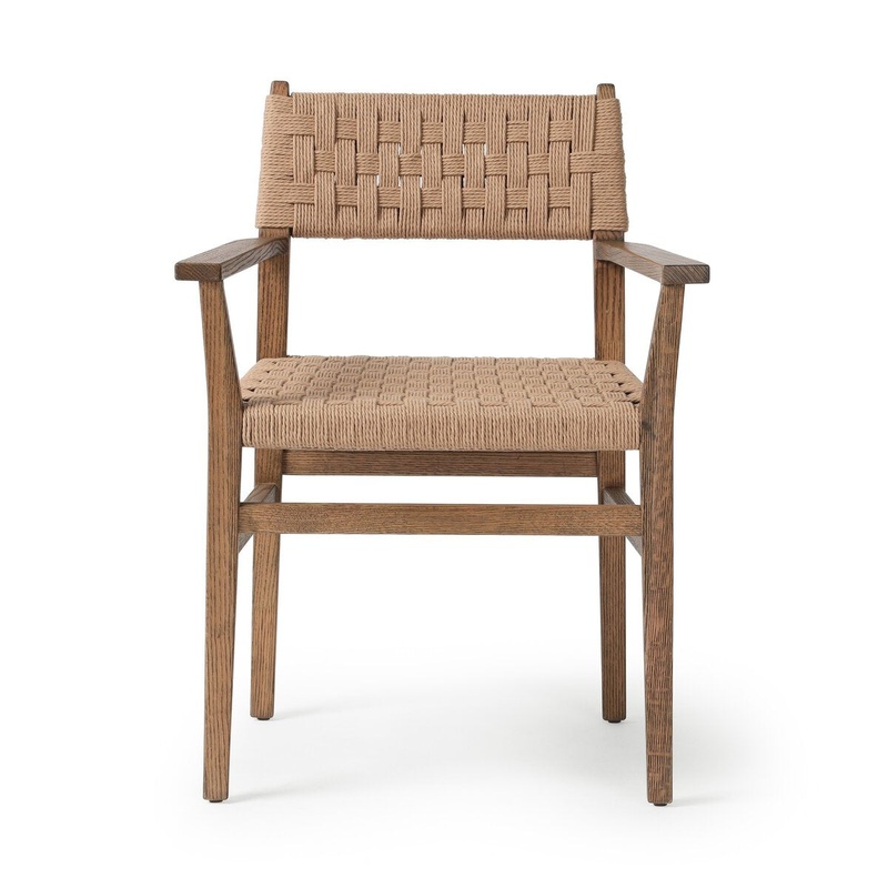 Hamlin Dining Armchair – Double Twisted Paper Cord