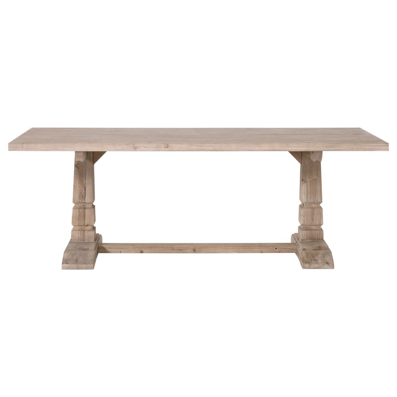 Hayes Extension Dining Table – Smoke Gray Pine