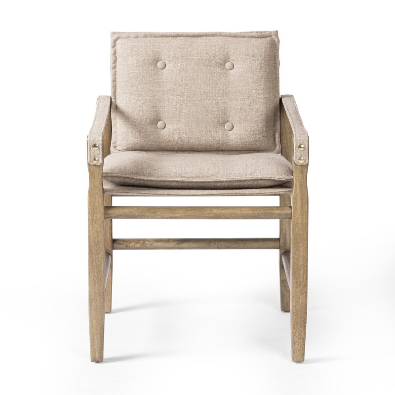 Lenz Dining Arm Chair – Alcala Taupe