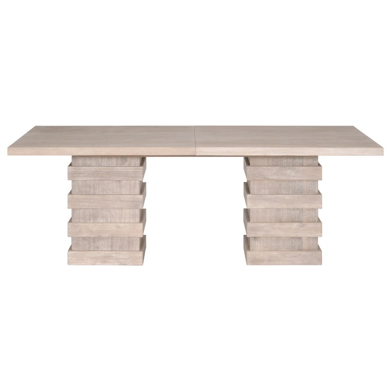 Plaza Extension Dining Table – Natural Gray Acacia