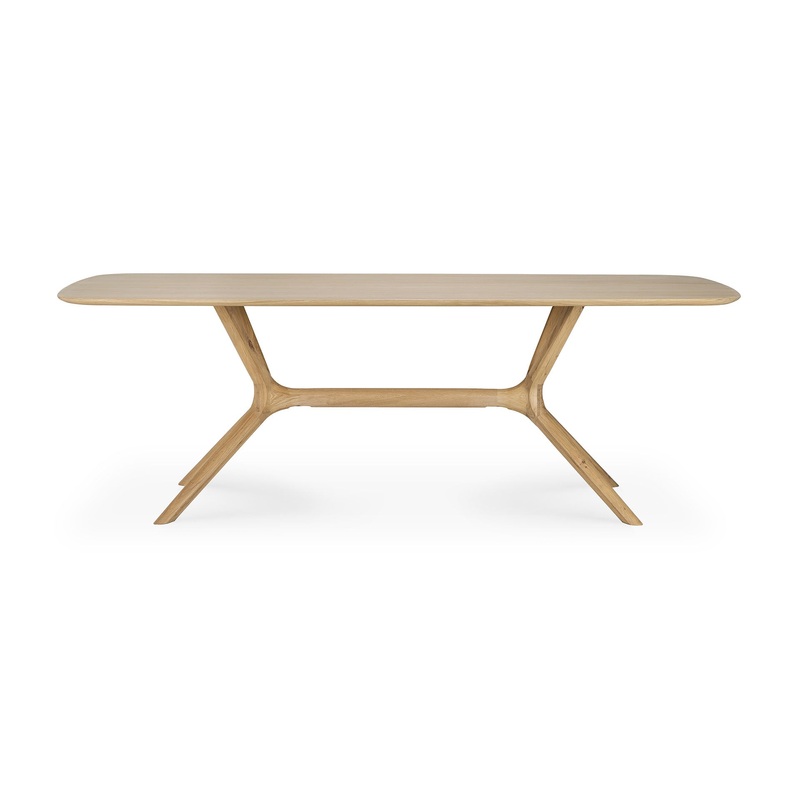X Dining Table,88″ – Oak