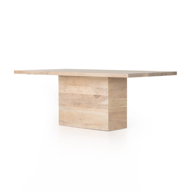 Yvonne Dining Table – Whitewash Acacia