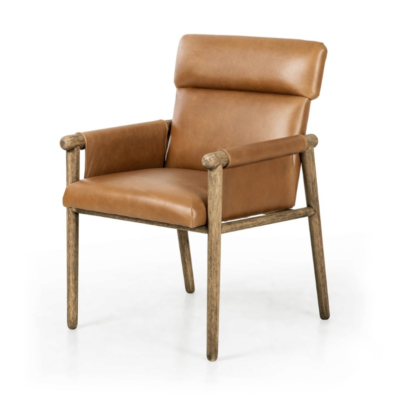 Almada Dining ArmChair – Valencia Camel