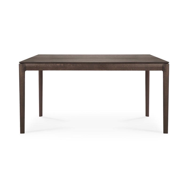 Bok Dining Table,63″- Brown Oak