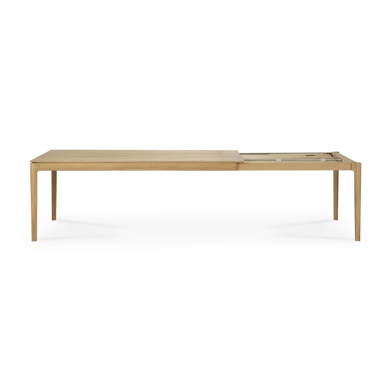 Bok  Extendable Dining Table,79/118″ – Oak