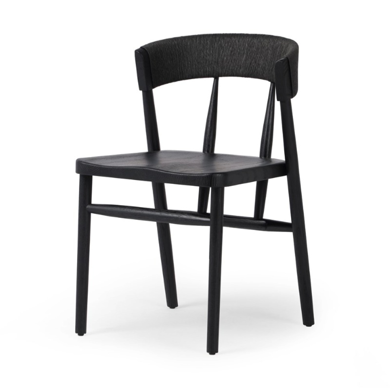 Buxton Dining Chair – Black Oak