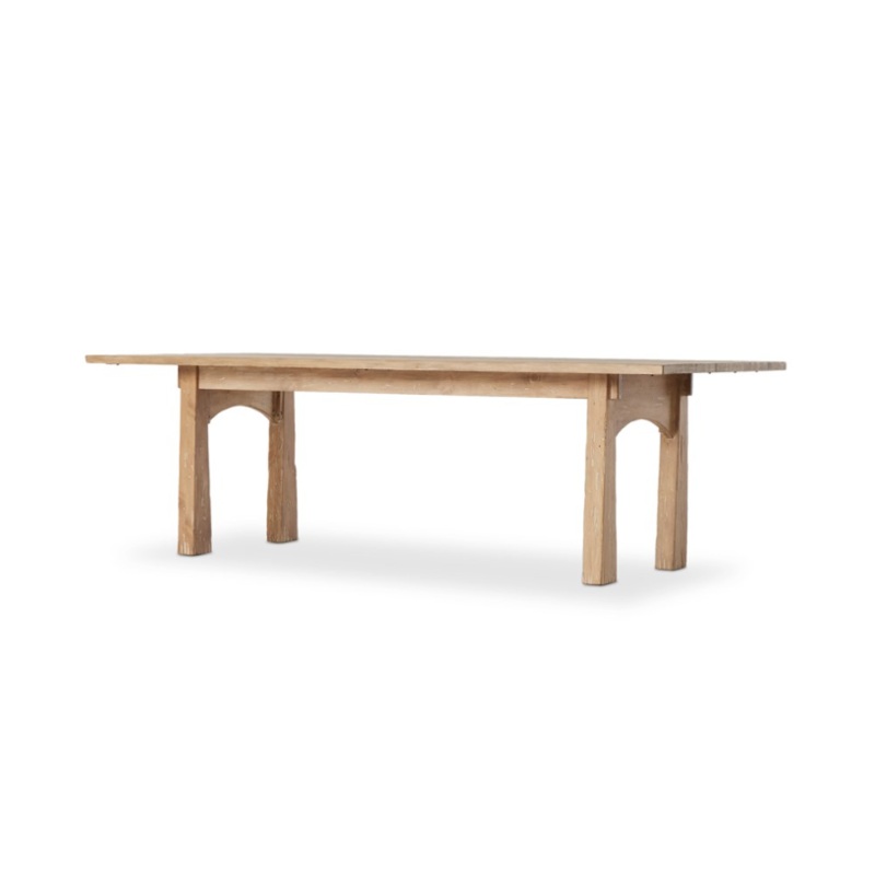 Clanton Dining Table – Aged Light Pine