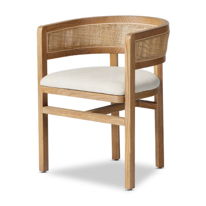 Cordoba Dining Arm Chair – Bergamo Parchment