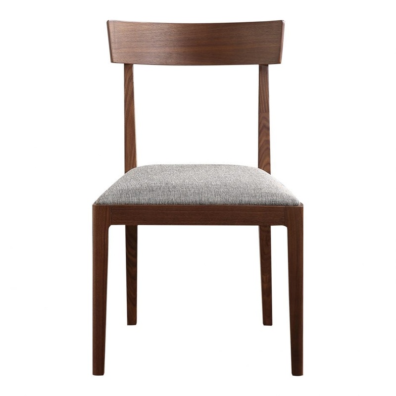 Leone Dining Chair Walnut Brown