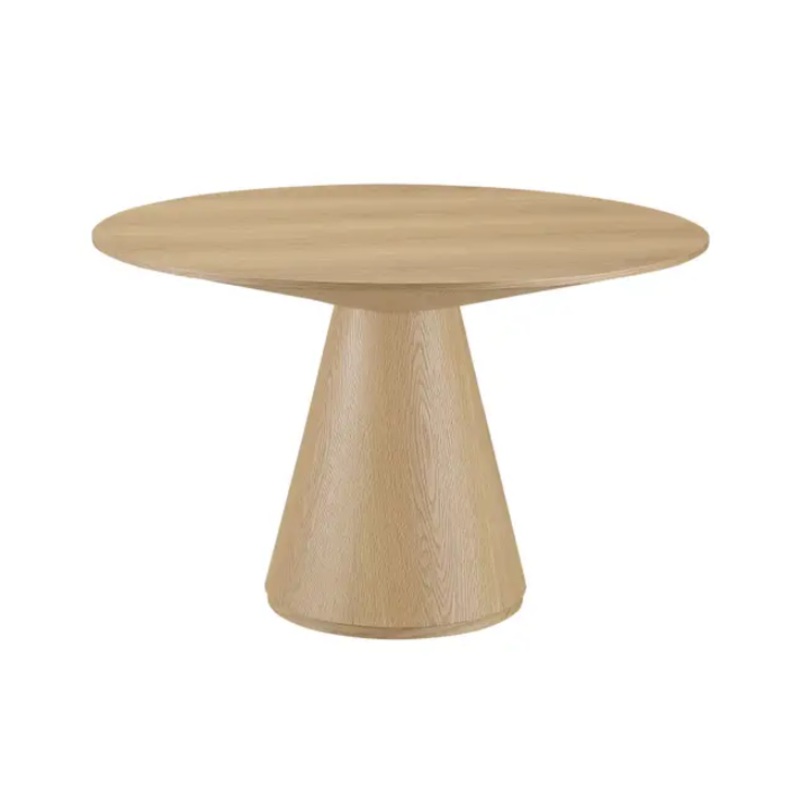 Otago Dining Table Round 54″- Oak