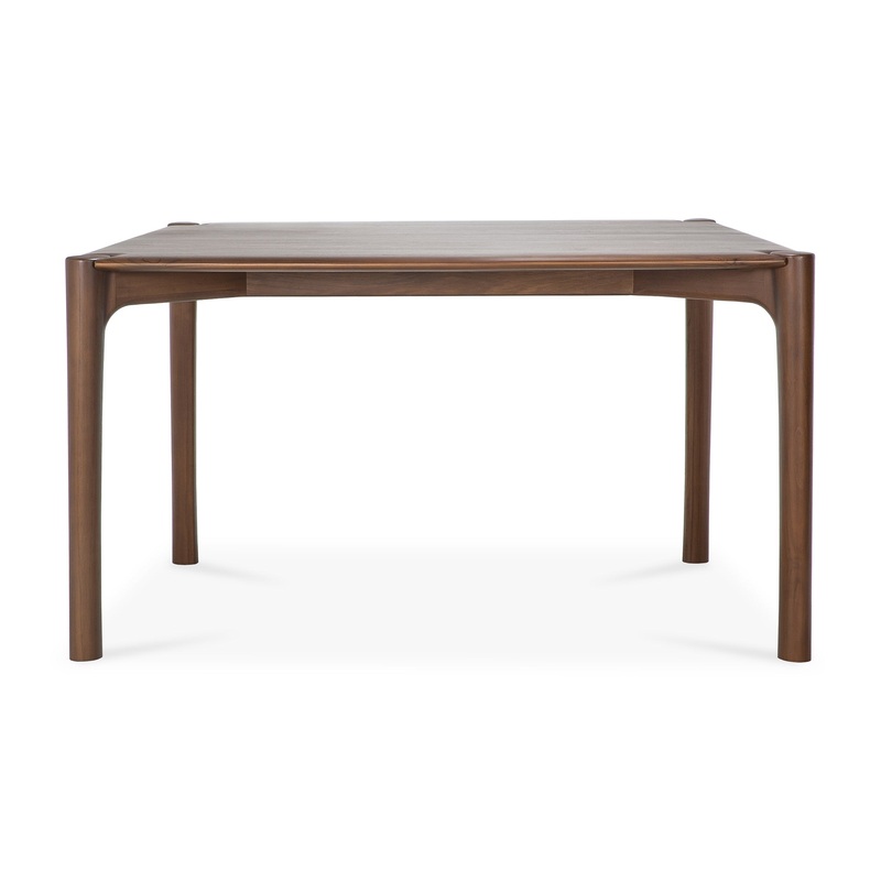PI Dining Table,55″- Teak Brown