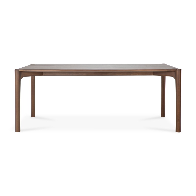 PI Dining Table, 78.5″- Teak Brown