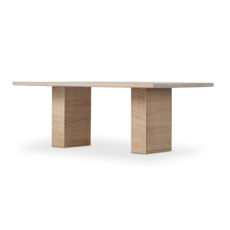 Ritt Dining Table -84″ – White Oak