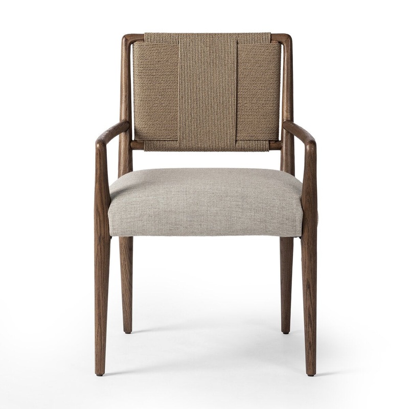 Rothler Dining Armchair – Alcala Wheat