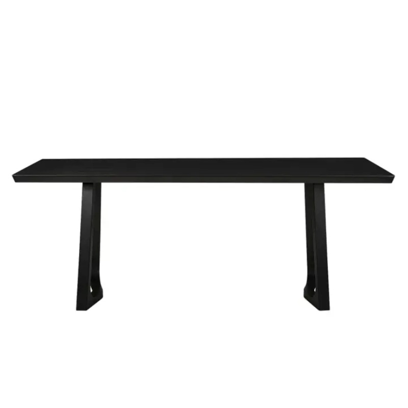 Silas Dining Table – Ash Black