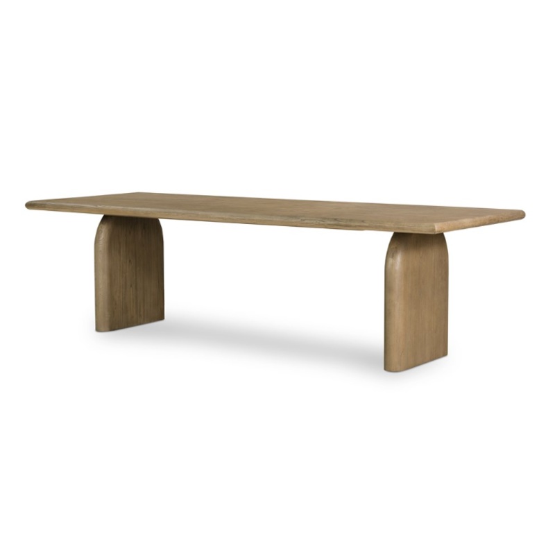 Sorrento Dining Table -106″  Aged Drift Mindi