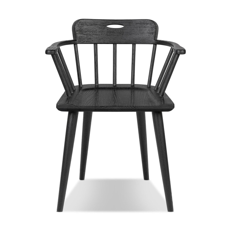 Thalia Dining Chair – Black Oak