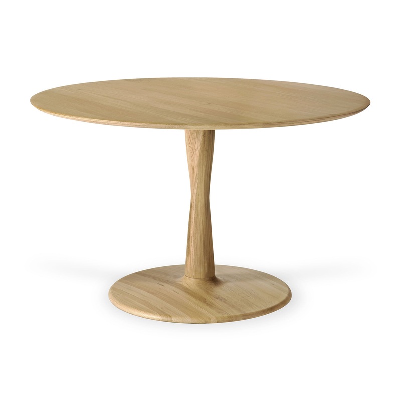 Torsion Dining Table, 50″ – Oak