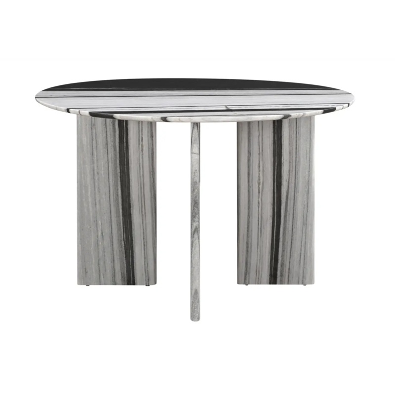 Celia Round Dining Table – Panda Marble