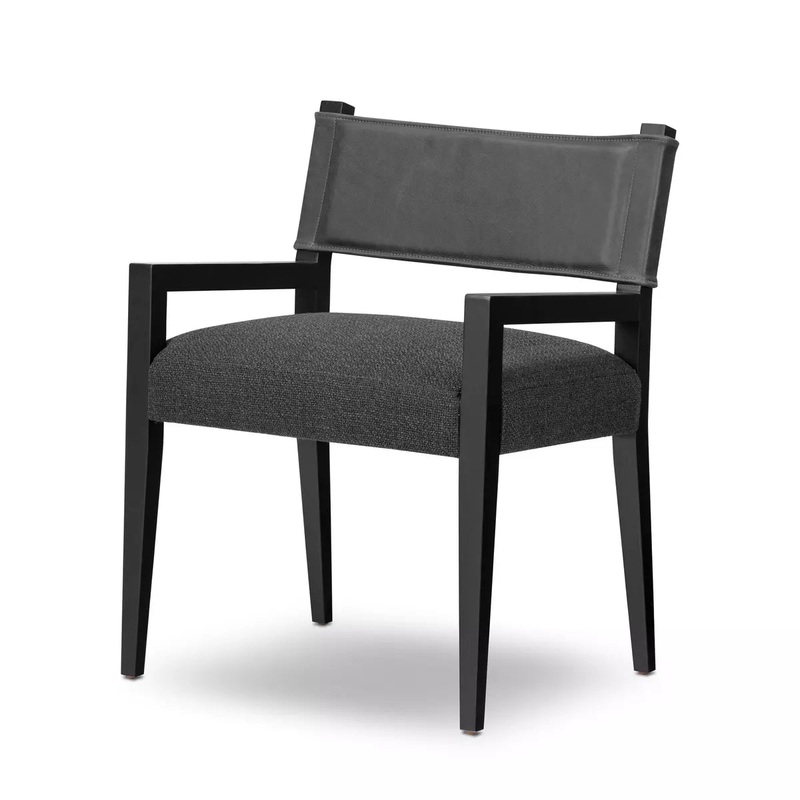 Ferris Dining Arm Chair – Palermo Black