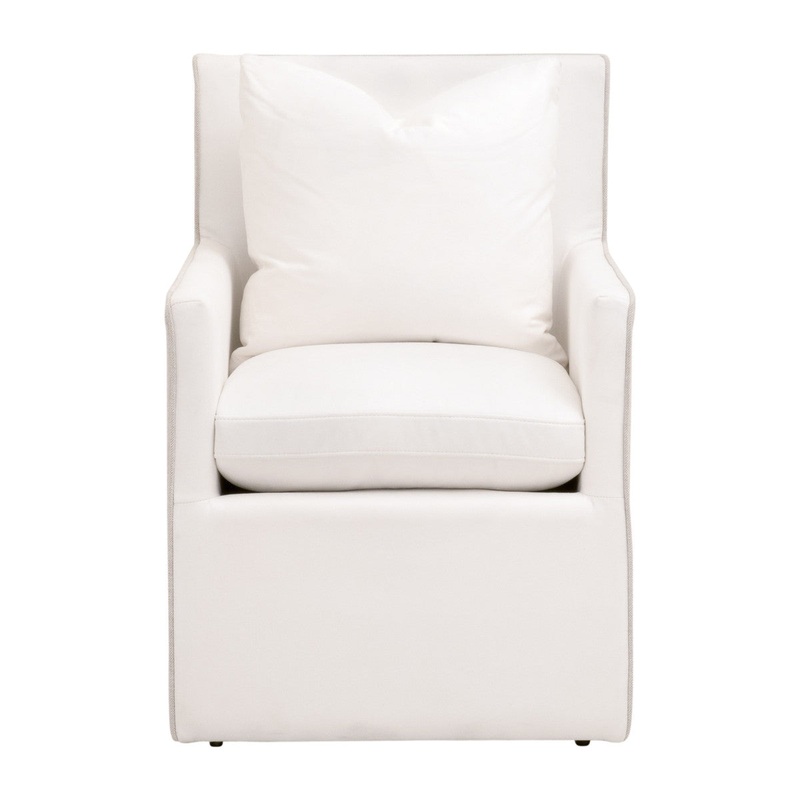 HARMONY ARM CHAIR WITH CASTERS – Peyton Pearl
