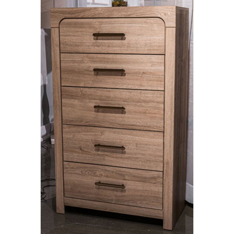 Kinlanni – Tan – Five Drawer Chest