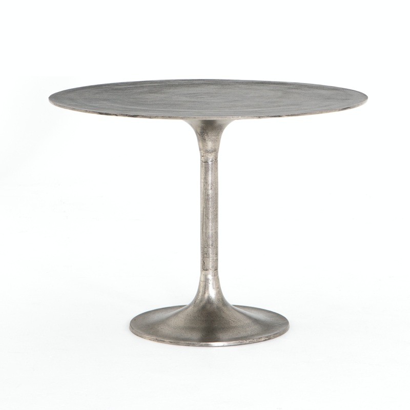 Simone Bistro Table-Raw Antique Nickel – IN STOCK