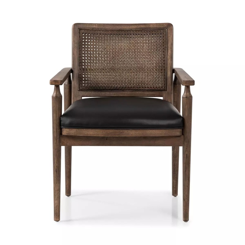 Xavier Dining Arm Chair – Carson Black