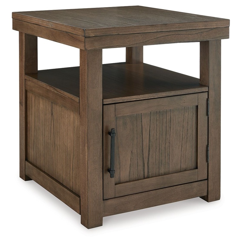 Boardernest – Brown – Rectangular End Table