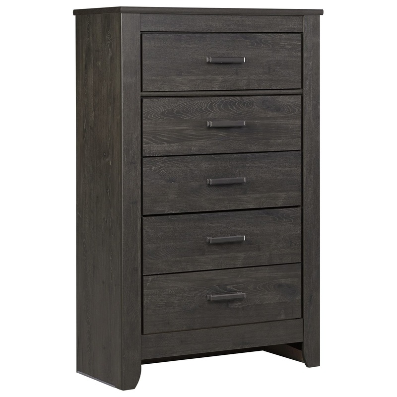Brinxton – Charcoal – Five Drawer Chest