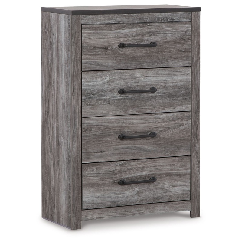 Bronyan – Dark Gray – Four Drawer Chest