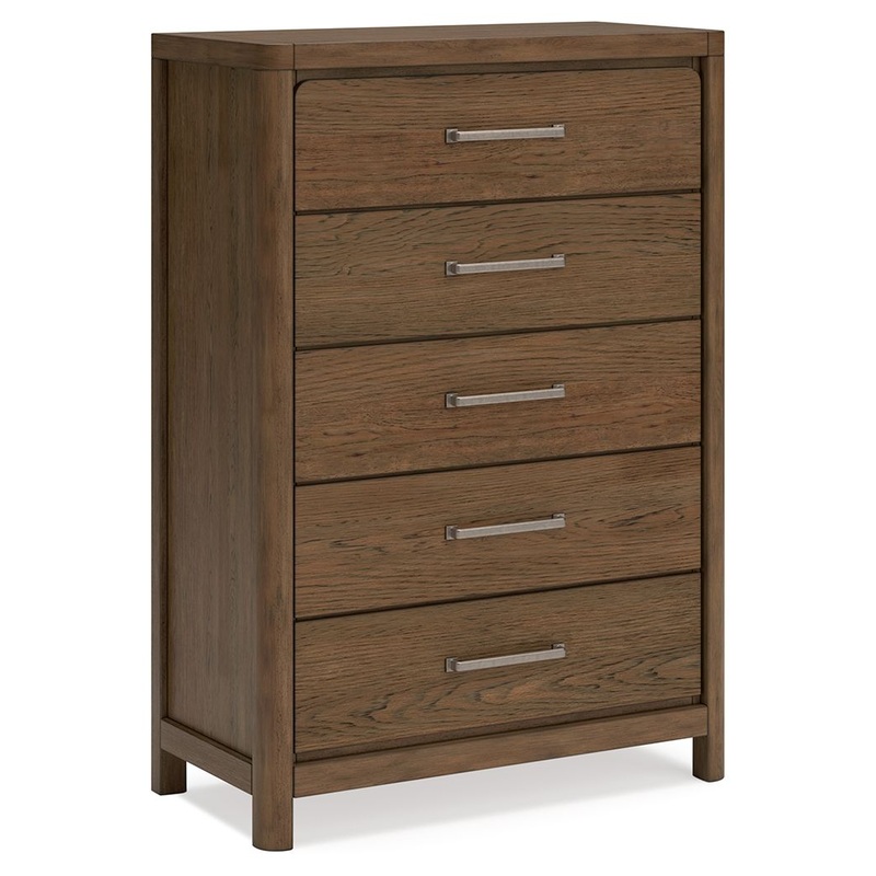 Cabalynn – Light Brown – Five Drawer Chest