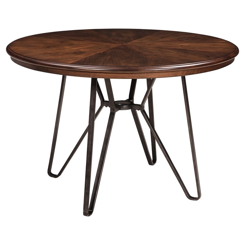 Centiar – Brown – Round Dining Room Table