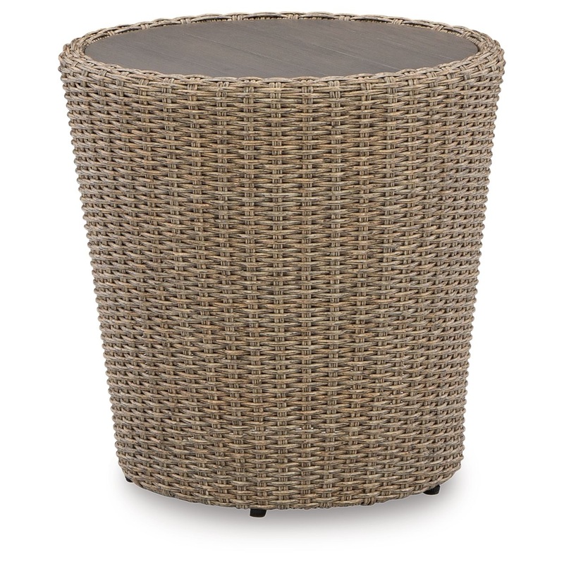 Danson – Beige – Round End Table
