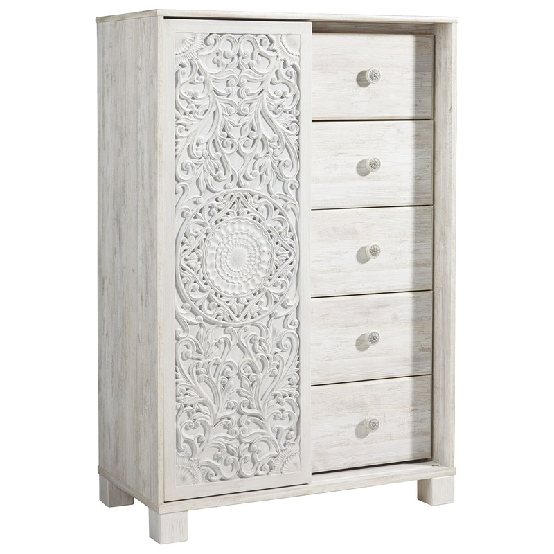 Paxberry – Whitewash – Dressing Chest