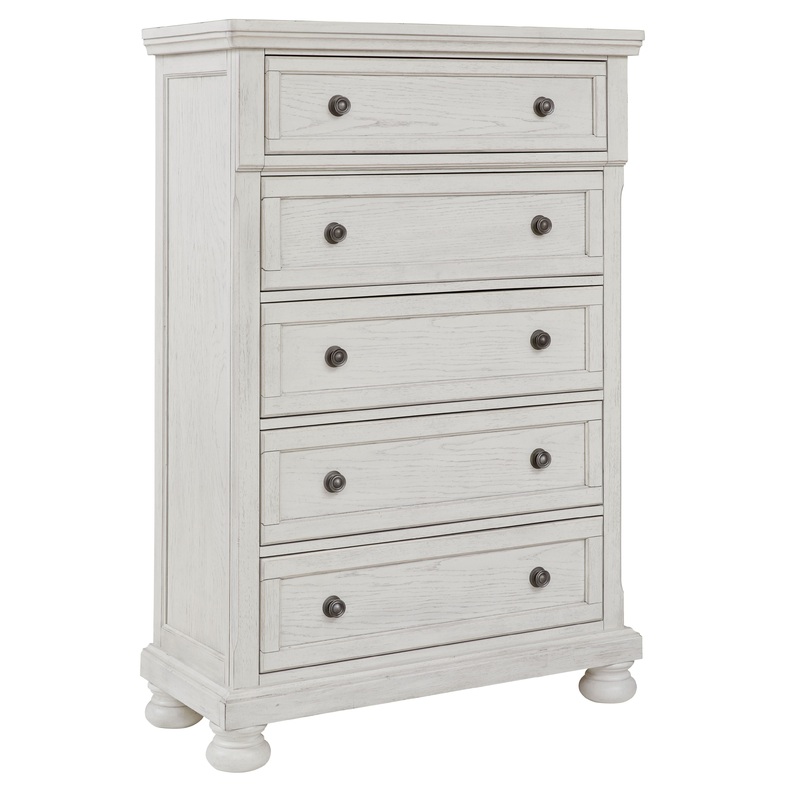 Robbinsdale – Antique White – Five Drawer Chest