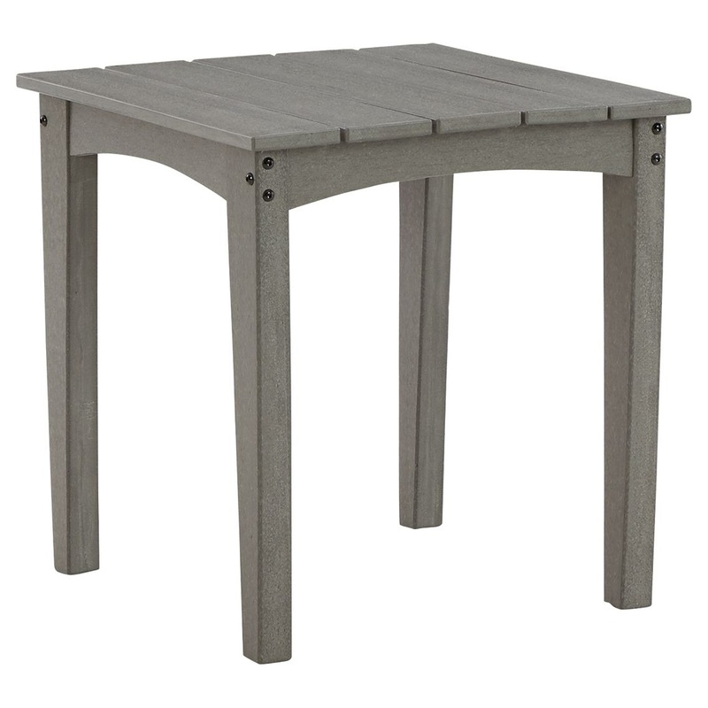 Visola – Gray – Square End Table