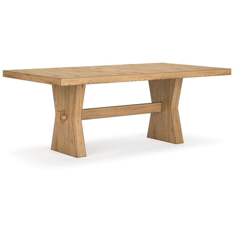 Galliden – Light Brown – Rectangular Dining Room Table