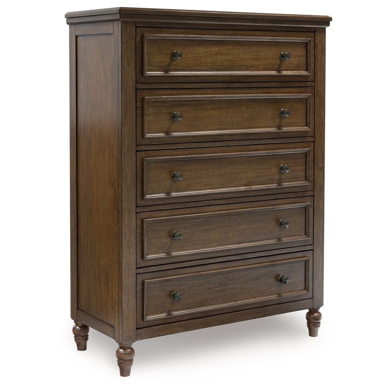 Sturlayne – Brown – Five Drawer Chest