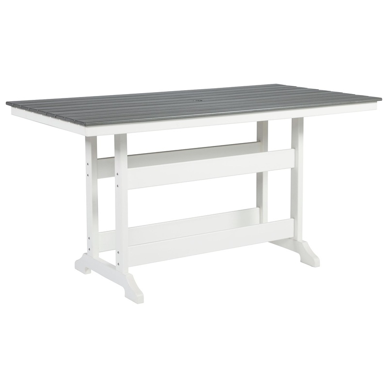 Transville – Counter Table W/Umb Opt