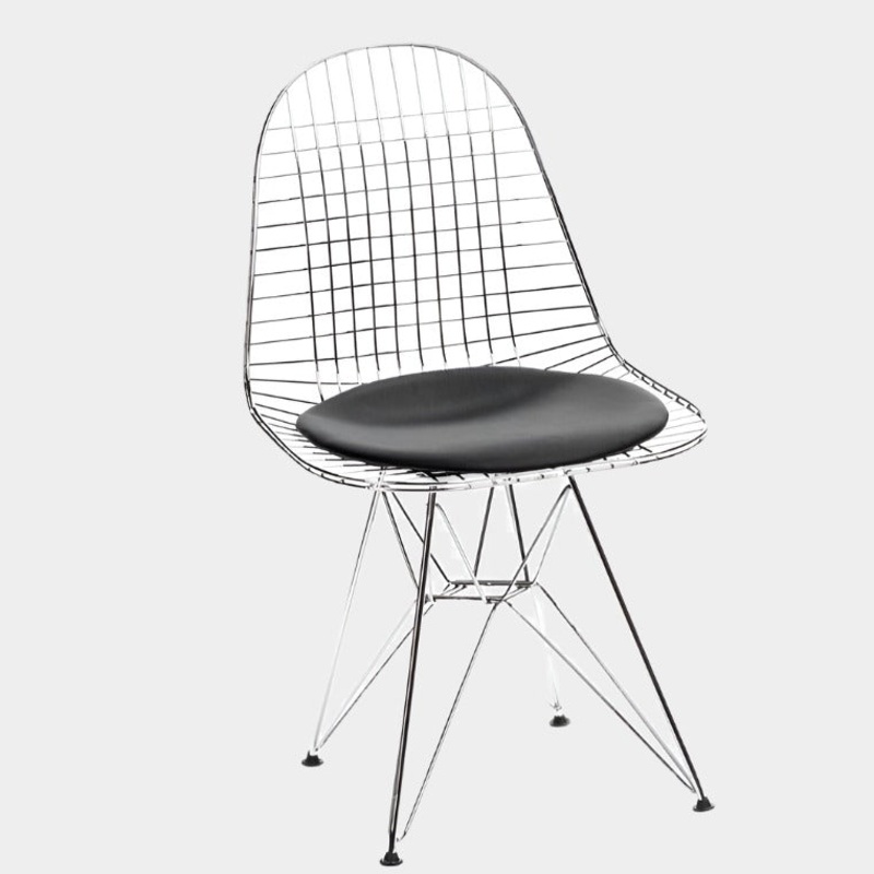 Mesh Eiffel Chair (Chrome/ Gold)